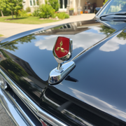 Bonnet Logo Stand (Red Badge Shape)_img_5