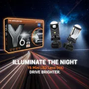 Y6 Mini LED Projector Lens (H4 Socket)_img_3