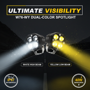 W76-WY (Two colors) Motorcycle External Spotlight_img_3