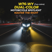 W76-WY (Two colors) Motorcycle External Spotlight_img_1