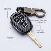 Carbon Fiber Key Cover for Toyota Axio_img_6
