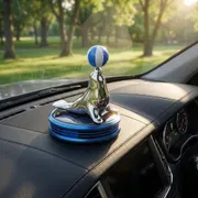 Sea Lion Rotating Solar Car Dashboard Air Freshener_img_8