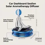 Sea Lion Rotating Solar Car Dashboard Air Freshener_img_9
