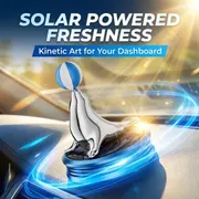Sea Lion Rotating Solar Car Dashboard Air Freshener_img_6