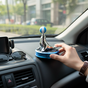 Sea Lion Rotating Solar Car Dashboard Air Freshener_img_5