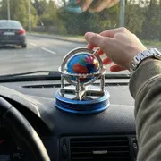 Globe Solar Car Rotating Dashboard Air Freshener_img_4