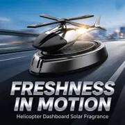 Solar Rotating Helicopter Dashboard Air Freshener_img_8