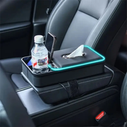Multifunctional RGB Ambient Light Armrest Tissue Box_img_9