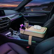 Multifunctional RGB Ambient Light Armrest Tissue Box_img_6