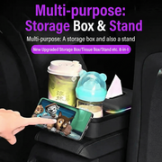 Multifunctional RGB Ambient Light Armrest Tissue Box_img_14