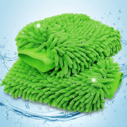 Green Microfiber Wash Mitts_img_8