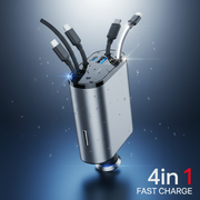 4 in 1 Charger for Car β Retractable 800mm Fast Charger_img_1