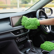 Green Microfiber Wash Mitts_img_4