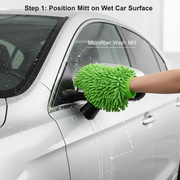 Green Microfiber Wash Mitts_img_5