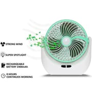 JY Super lithium rechargeable mini table fan with LED light - (JY-1880)_img_2