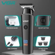 The Kemei Km-809 A Rechargeable Electric Trimmer is a high-quality grooming tool suitable for both men and women. It has a shelf life ranging from 1 to 60 months and originates from China. Ideal for men's grooming, shaving, and care, this trimmer ensures precision and convenience for maintaining a well-kempt appearance. It is designed to deliver enduring performance and user-friendly operation, making it an indispensable addition to any grooming regimen. The Kemei Km-809 A Rechargeable Electric Trimmer is a dependable choice for effortlessly achieving a refined and tidy look. Power: 1000mAh Lithium-ion battery Item Type: Hair Clipper Materials: Stainless Steel Charging Time: 4 Hours Working Time: 240 Minutes Product weight: 0.3650 kg Package weight: 0.5350 kg_img_2