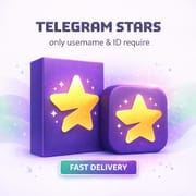 Telegram Stars - Username & ID Required_img_1