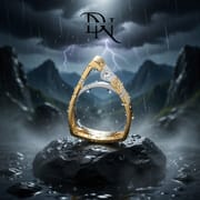 Elegant Green Stone Statement Ring for Women – Geometric Alloy Finger Ring with Glossy Finish | Trendy Summer 2026 Jewelry_img_0