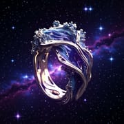 Hongdi Wave Enamel Diamond Ring for Women – Geometric Luxury Alloy Ring | European American Style Fashion Jewelry_img_6