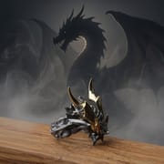 Retro Gothic Dragon Ring for Men & Women – Black Adjustable Open Ring | Vintage Evil Dragon Jewelry 2026_img_0