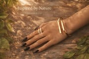 European & American Asymmetrical Wave Bracelet – Glossy Metal Alloy Bangle for Women | Trendy 2026 Jewelry_img_1