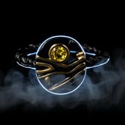 Personalized Geometric Hollow Couple Ring – Exquisite Brass & White Steel Mosaic Ring for Women_img_1