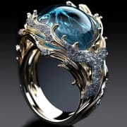 Hongdi Wave Enamel Diamond Ring for Women – Geometric Luxury Alloy Ring | European American Style Fashion Jewelry_img_10