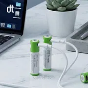 SmarToools RB40 Type-C Rechargeable Battery AA/AAA 4 Pcs Set (1.5V, 2600mWh)_img_3
