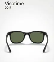 Ray-Ban Matte Black Rectangular Sunglasses – G-15 Green Lenses (Product Code: 0019)_img_3
