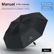 UV Protection Manual Sun & Rain Umbrella for Men and Women_img_4