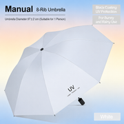UV Protection Manual Sun & Rain Umbrella for Men and Women_img_5