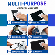 Premium Microfiber Screen Cleaning Cloth for iPhone, iPad, Laptop, Watch & Glasses – Ultra Soft Double Layer Polishing Cloth_img_2