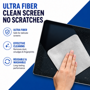Premium Microfiber Screen Cleaning Cloth for iPhone, iPad, Laptop, Watch & Glasses – Ultra Soft Double Layer Polishing Cloth_img_1
