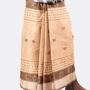 Alif Beige Chocolate Classic Lungi_img_0