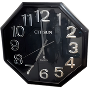 Citisun Analog Wall Clock Black Citisun 4B7_img_0