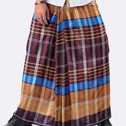 Alif Maroon Check Lungi_img_0