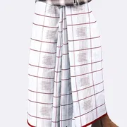 Alif Classic Red Check Lungi_img_0