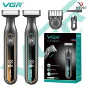 VGR 360 Hair Trimmer Waterproof Household Rechargeable Adjustable Hair Trimmer Full Body Washable Reciprocating Men’s Trimmer_img_6