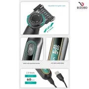 VGR 360 Hair Trimmer Waterproof Household Rechargeable Adjustable Hair Trimmer Full Body Washable Reciprocating Men’s Trimmer_img_4