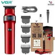 VGR V-987 Rosso Professional Beard and Moustache Trimmer for Men_img_0