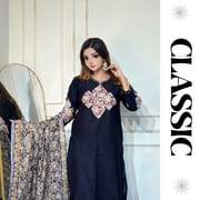 Classic Black Printed Three Piece_img_1