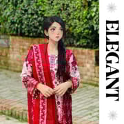 Maroon Red Digital Printed Lawn 3-Piece_img_0