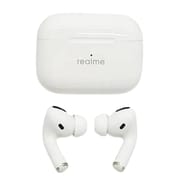 Realme Airpods Pro TWS Wireless Earbuds 5.0 Bluetooth Headphone Earphone-white_img_1