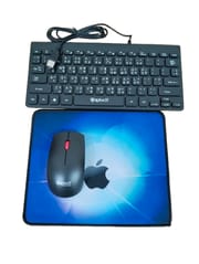 Aptech Mini Keyboard & Wireless Mouse Combo Set (With Mouse Pad)_img_1