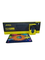 Combo Set: JeDEL Official Keyboard + Game Valley Optical Mouse + Gaming Mouse Pad_img_1