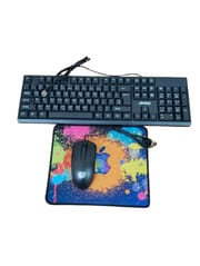 Combo Set: JeDEL Official Keyboard + Game Valley Optical Mouse + Gaming Mouse Pad_img_0