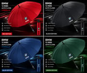 Bmw Umbrella 12 Ribs auto close | BMW automatic Umbrella 12 shik | BMW 12K Umbrella windproof_img_0