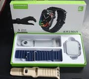 KW2 Max Smart Watch with Bluetooth Calling, 2.02 Inch Display, Rugged Design, Health Tracking, NFC, and Three Bands_img_2