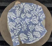 Trendy floral print shirt_img_1