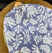 Trendy floral print shirt_img_0